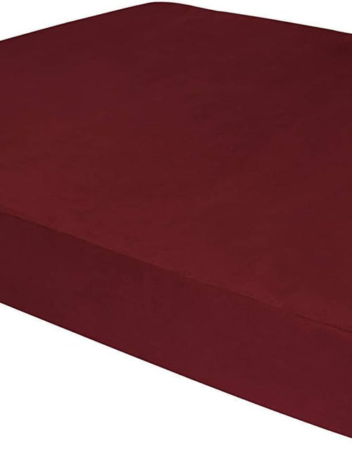 Load image into Gallery viewer, 7" Pillow Top Orthopedic Dog Bed for Large and Extra Large Breed Dogs (Sleek Edition) (Giant (60 X 48 X 7), Burgundy)
