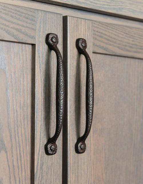 Load image into Gallery viewer, P2996-RI Refined Rustic Collection Pull, 192Mm (7-9/16") Center to Center, Rustic Iron Finish
