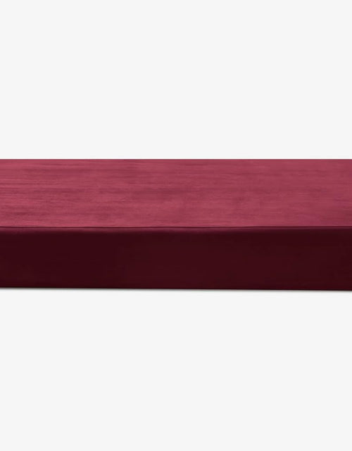 Load image into Gallery viewer, 7" Pillow Top Orthopedic Dog Bed for Large and Extra Large Breed Dogs (Sleek Edition) (Giant (60 X 48 X 7), Burgundy)
