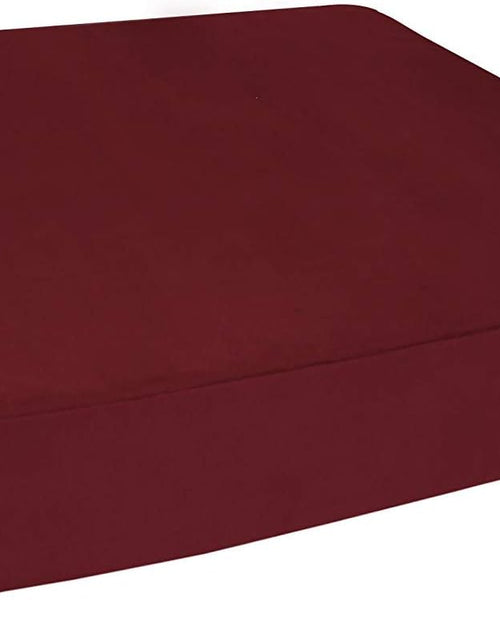 Load image into Gallery viewer, 7" Pillow Top Orthopedic Dog Bed for Large and Extra Large Breed Dogs (Sleek Edition) (Giant (60 X 48 X 7), Burgundy)
