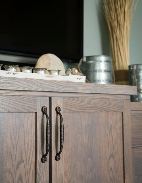 Load image into Gallery viewer, P2996-RI Refined Rustic Collection Pull, 192Mm (7-9/16") Center to Center, Rustic Iron Finish
