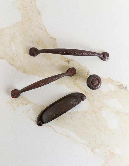 Load image into Gallery viewer, P2996-RI Refined Rustic Collection Pull, 192Mm (7-9/16") Center to Center, Rustic Iron Finish
