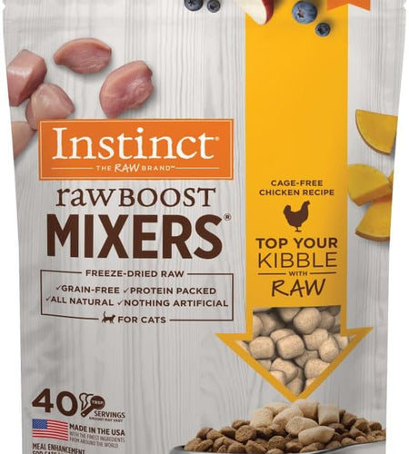 Raw Boost Mixers Freeze Dried Raw Cat Food Topper, Grain Free Cat Food Topper 6 Ounce (Pack of 1)