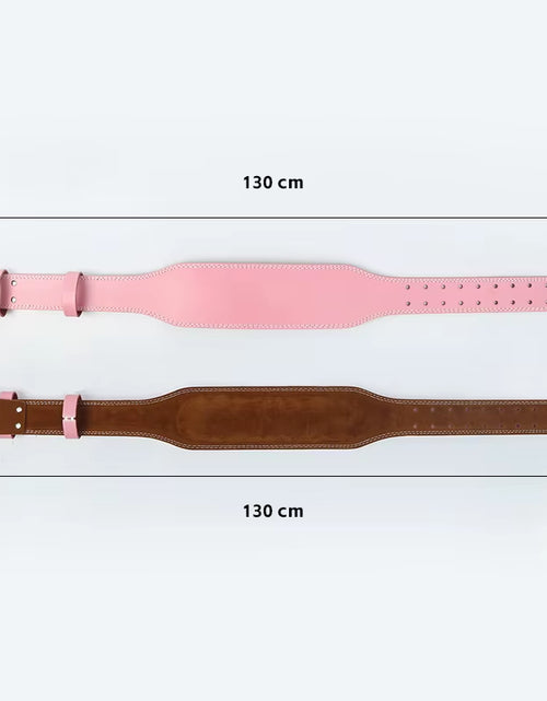 Load image into Gallery viewer, Weight Lifting Belt for Women 10.5Cm Width Gym Fitness Squats Belt Back Support Powerlifting, Cross Training, Workout Belt Pink
