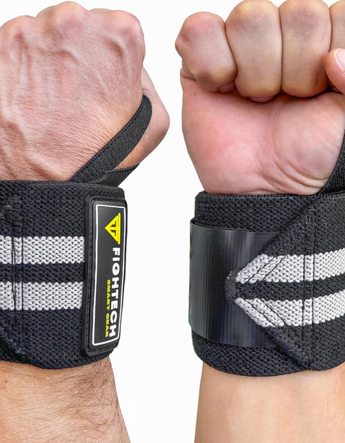Load image into Gallery viewer, Upgraded 2022 PRO Series Wrist Wraps for Weight Lifting | 18 Inch Professional Grade Lifting Wrist Wraps for Crossfit and Powerlifting (Black, 18 Inch)
