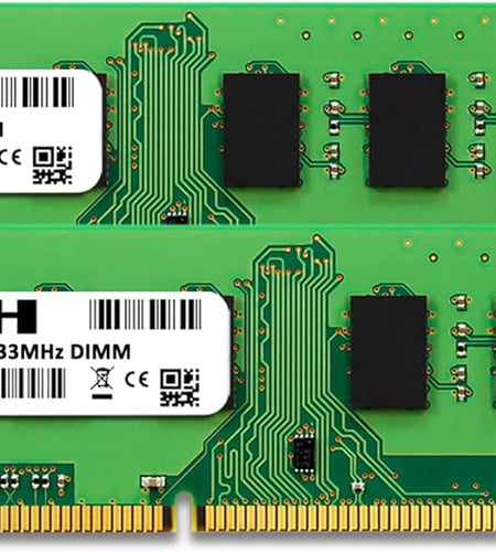 RAM 8GB Kit (2X4Gb) DDR3 1333 Mhz PC3-10600 DIMM - Desktop Computer Memory - CL9 240-Pin UDIMM Non-Ecc Unbuffered Upgrade Modules