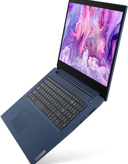 Load image into Gallery viewer, Newest Ideapad 3 Laptop, 17.3" HD+ Screen, Intel Core I5-1035G1 Processor, 8GB RAM, 128GB SSD, HDMI, Wi-Fi, Bluetooth, Windows 11 Home, Blue
