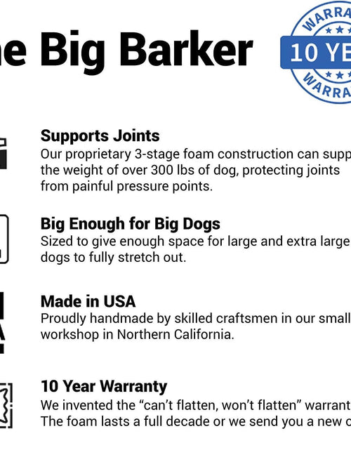 Load image into Gallery viewer, 7" Pillow Top Orthopedic Dog Bed for Large and Extra Large Breed Dogs (Sleek Edition) (Giant (60 X 48 X 7), Burgundy)
