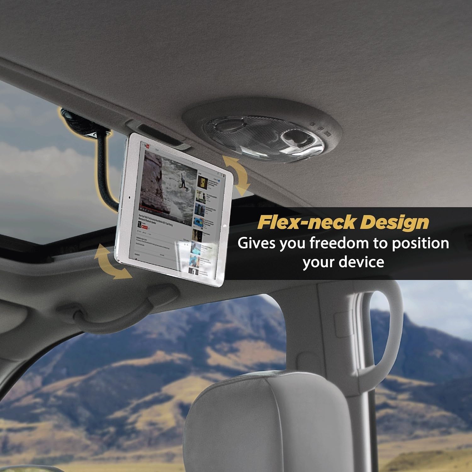 MAGTHD2 Magicmount XL Magnetic Suction Cup Phone Mount for Car, Black
