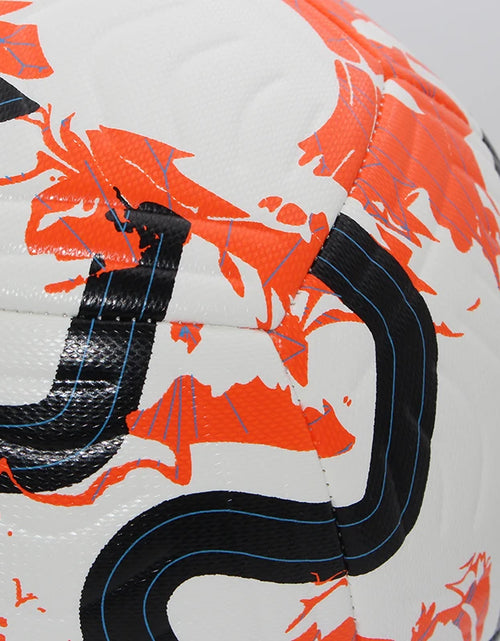 Load image into Gallery viewer, Soccer Balls Standard Size 5 Machine-Stitched Ball PU Material Sports League Outdoor Match Football Training Ball Futbol Voetbal
